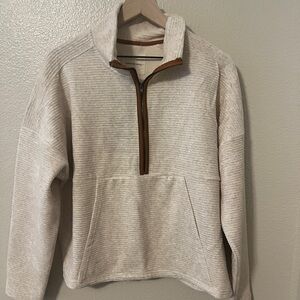 Thread & Supply Women’s Cream Half-Zip